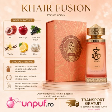 Parfum Arăbesc Khair Fusion Concentrated Oil Paris Corner 25 ml, Esență Ulei Parfum Unisex Damă și Bărbat, Aromă Fructat Tropicală, Litchi, Măr, Coacăze Negre, Fructe Exotice, Iasomie, Tuberoză, Mosc și Vanilie, Inspirată de Sparkling Lychee Kayali - Img 9