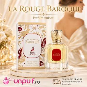 Parfum Arăbesc La Baroque Rouge Maison Alhambra EDP 100 ml Unisex, Inspirat Baccarat Rouge 540, Aromă Oriental Florală cu Șofran, Iasomie, Amberwood, Ambergris, Rășină de Brad și Cedru - Img 10