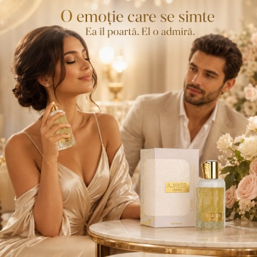 Parfum Arăbesc Lattafa Ajayeb Dubai Portrait 100 ml, Apă de Parfum Unisex, Aromă Fructată Exotică cu Lămâie, Portocală, Mango, Iasomie, Mosc, Oud, Ambră și Lemn de Santal - Img 5