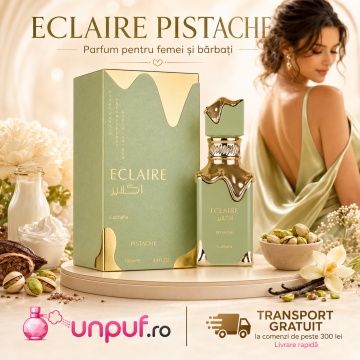 Parfum Arabesc Lattafa Eclaire Pistache EDP 100 ml, Unisex, Damă și Bărbat, Dulce, Cremos și Gurmand - Img 10