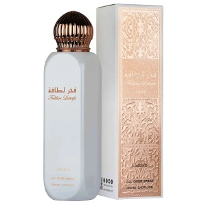 Parfum Arăbesc Lattafa Fakhar Women All Over Spray 150 ml, Spray Parfumat Damă, Aromă Florală cu Bergamotă, Crin, Rodie și Vanilie - Img 11