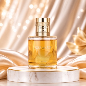 Parfum Arăbesc Lattafa Fire On Ice 110 ml, Apă de Parfum Unisex, Aromă Cald Condimentată cu Cognac, Zmeură, Scorțișoară și Caramel - Img 2