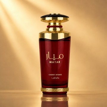 Parfum Arabesc Lattafa Mayar Cherry Intense EDP 100 ml Damă, Aromă Dulce Intensă cu Cireșe, Căpșuni, Cacao, Vanilie - Img 2