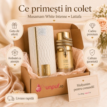 Parfum Arabesc Lattafa Musamam White Intense, Eau de Parfum 100 ml, Unisex Damă Bărbat, Aromă Caldă - Img 6