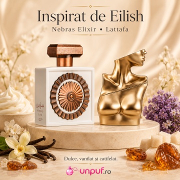 Parfum Arăbesc Lattafa Nebras Elixir 100 ml, Apă de Parfum Damă, Aromă Dulce Vanilată cu Bomboane de Lapte, Frișcă, Mosc și Ambră - Img 9