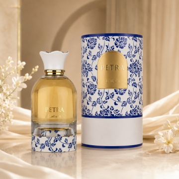 Parfum Arabesc Lattafa Petra EDP 100 ml, Damă și Bărbat, Unisex, Dulce, Catifelat și Sofisticat