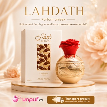 Parfum Arăbesc Lattafa Pride Lahdath EDP 80 ml Unisex, Inspirat Roses Vanille, Aromă Floral Gurmandă cu Trandafir, Vanilie, Mosc, Caramel, Lămâie și Lemn de Cedru - Img 10