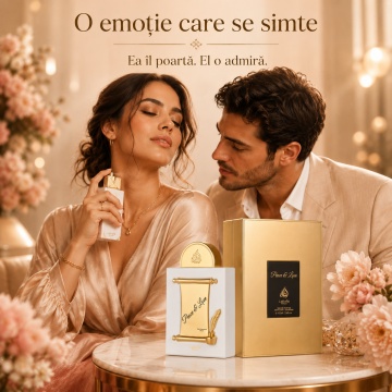 Parfum Arăbesc Lattafa Pride Peace & Love 100 ml, Apă de Parfum Damă, Aromă Elegantă Catifelată cu Bergamotă, Coacăze Negre, Migdală, Heliotrop, Vanilie și Lemn de Santal - Img 5