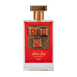 Parfum Arăbesc Lattafa Pride Royal Saphire 100 ml, Apă de Parfum Damă, Aromă Florală Orientală cu Mandarină, Lămâie, Șofran, Iasomie, Trandafir, Mosc, Vanilie și Ambră Cenușie - Img 11