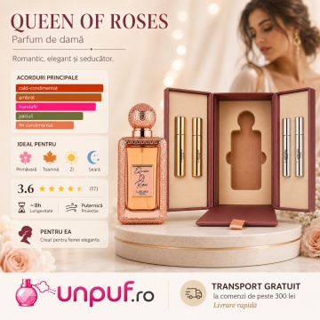 Parfum Arăbesc Lattafa Queen Of Roses 100 ml, Apă de Parfum Damă, Aromă Floral Orientală cu Trandafir, Piper Roz, Șofran, Paciuli, Ambră, Mosc și Vanilie - Img 8