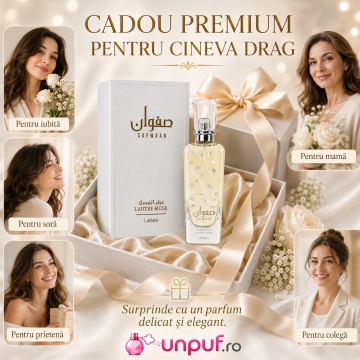 Parfum Arăbesc Lattafa Safwaan L’Autre Musk 100 ml, Apă de Parfum Unisex, Aromă Curată Pudrată cu Mosc, Vanilie, Ambră, Oud și Note Lemnoase - Img 10