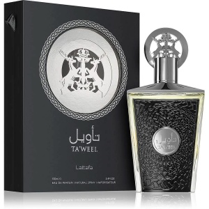 Parfum Arăbesc Lattafa Taweel 100 ml, Apă de Parfum Unisex, Aromă Fresh Aromatică cu Bergamotă, Ghimbir, Ienupăr, Lavandă, Ambroxan și Vetiver - Img 11
