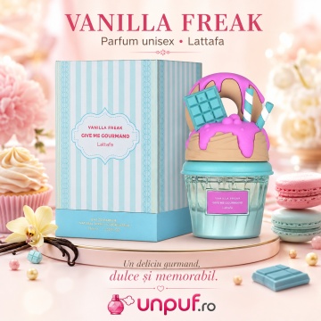 Parfum Arabesc Lattafa Vanilla Freak Give Me Gourmand EDP 75 ml, Damă și Bărbat, Unisex, Dulce, Gurmand și Jucăuș - Img 11