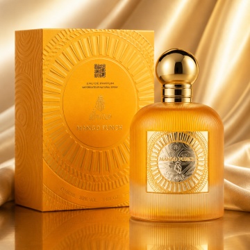 Parfum Arăbesc Mango Punch Emir 100 ml, Apă de Parfum Unisex, Damă, Bărbat, Aromă Floral Fructată, Inspirat Mango Skin Vilhelm Parfumerie