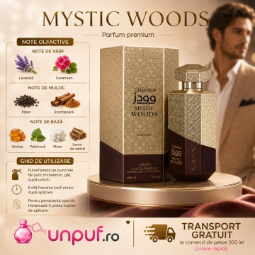 Parfum Arăbesc Maryaj Mystic Wood 100 ml, Unisex, Damă, Bărbat, edp - Img 4