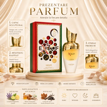 Parfum Arăbesc Milestone Exelof Nexon EDP 85 ml Unisex, Inspirat XJ 1861 Naxos, Aromă Aromatic Orientală cu Lavandă, Bergamotă, Lămâie, Miere, Scorțișoară, Iasomie Sambac, Tutun, Vanilie și Tonka - Img 3