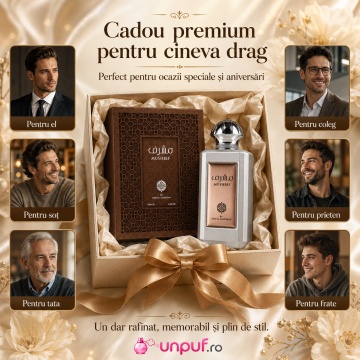 Parfum Arăbesc Mushrif Ard Al Zaafaran 100 ml, Apă de Parfum Unisex, Damă, Bărbat, Aromă Lemnos Orientală, Inspirat Le Male Elixir - Img 7
