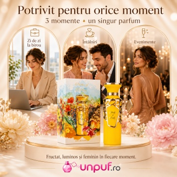 Parfum Arăbesc Nectar Of Ecstasy Fragrance World 100 ml, Apă de Parfum Damă, Aromă Oriental Florală, Fructată și Luminoasă, cu Afine, Fructe de Acai, Frezie, Lăcrămioară, Ambră, Cedru și Note Dulci - Img 6