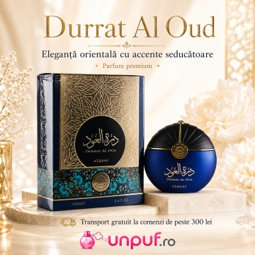Parfum Arăbesc Original Lattafa Durrat Al Oud EDP 100 ml Unisex, Inspirat Hypnotic Poison, Aromă Lemnos Aromatică cu Lavandă, Portocală, Cardamom, Pralină, Ambră și Note Lemnoase - Img 10