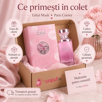 Parfum Arăbesc Paris Corner Eshal Musk Eau De Parfum 100 Ml - Img 4