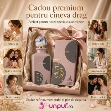 Parfum Arăbesc Paris Corner Eternal Musk 85 ml, Apă de Parfum Unisex, Damă și Bărbat, Aromă Oriental Lemnoasă, Mosc Fin și Elegant - Img 7