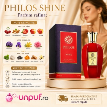Parfum Arăbesc Philos Shine Maison Alhambra EDP 100 ml Unisex, Inspirat Maraschino Sospiro, Aromă Floral Fructată cu Cireșe, Migdală Amară, Căpșună, Măr, Piersică, Heliotrop, Iris, Mimoză, Trandafir, Paciuli, Santal, Tonka, Mosc, Ambră și Vanilie - Img 9