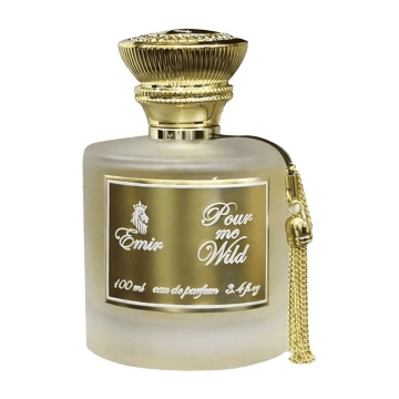 Parfum Arăbesc Pour Me Wild Emir 100 ml, Apă de Parfum Bărbat, Aromă Fructat Floral Sălbatică, Inspirat Angels' Share On The Rocks By Kilian - Img 11