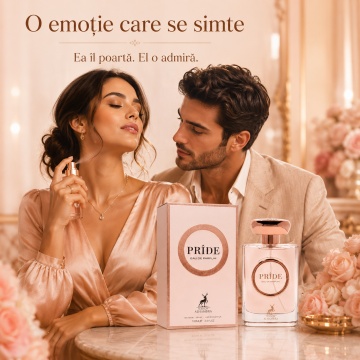 Parfum Arăbesc Pride Maison Alhambra EDP 100 ml Damă, Inspirat Idôle Lancome, Aromă Oriental Florală cu Ceai, Bergamotă, Frezie, Orhidee, Iasomie, Trandafir, Floare de Portocal, Paciuli, Mosc și Vanilie - Img 5