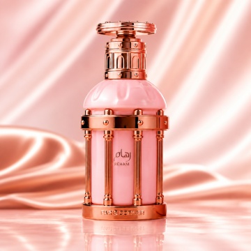 Parfum Arăbesc Reham Rose Petals Paris Corner 100 ml, Apă de Parfum Damă, Aromă Florală cu Trandafir, Bujor, Iasomie, Ambră și Mosc Alb - Img 2