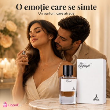 Parfum Arăbesc Rifaaqat Paris Corner 85 ml, Apă de Parfum Unisex, Damă, Bărbat, Aromă Oriental Condimentată, Vanilată și Lemnoasă, Inspirat Babycat Yves Saint Laurent - Img 5