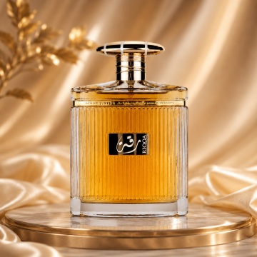 Parfum Arăbesc Riqqa Ard Al Zaafaran 100 ml, Apă de Parfum Unisex Damă și Bărbat, Aromă Dulce, Vanilată și Condimentată Inspirată de Angels’ Share - Img 2