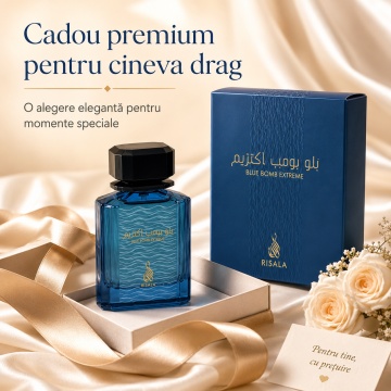 Parfum Arăbesc Risala Series Blue Bomb Extreme 100 ml, Unisex, Damă, Bărbat, edp