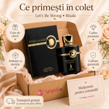 Parfum Arăbesc Risala Series Let'S Be Strong 100 ml, Unisex, Damă, Bărbat, edp - Img 4