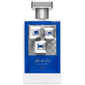 Parfum Arăbesc Sapphire Blue Lattafa Pride EDP 100 ml Bărbat, Inspirat Eros For Men Versace, Aromă Aromatic Fougere cu Lămâie, Măr, Mentă, Geranium, Note Marine, Salvie, Cedru și Paciuli - Img 12