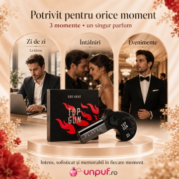 Parfum Arăbesc Sterling Top Gun Red Heat 100 ml, Unisex, Damă, Bărbat, edp - Img 6