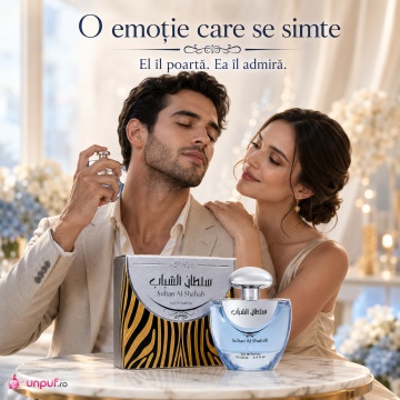 Parfum Arăbesc Sultan Al Shabab Ard Al Zaafaran 100 ml, Apă de Parfum Bărbat, Aromă Oriental Condimentată, Inspirat Invictus Aqua - Img 5