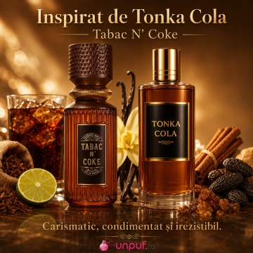 Parfum Arăbesc Tabac N’ Coke Fragrance World 100 ml, Apă de Parfum Bărbat, Aromă Gourmand Tutun Cola cu Cola, Condimente, Lămâie, Caramel, Nucșoară, Scorțișoară, Tutun, Ambră, Mosc și Vanilie - Img 8