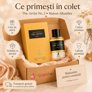 Parfum Arăbesc The Artist No. 2 Maison Alhambra EDP 100 ml Unisex, Inspirat Promise Frederic Malle, Aromă Lemnos Condimentată cu Măr, Piper Roz, Rozmarin, Cuișoare, Trandafir, Ambroxan, Labdanum și Paciuli - Img 4