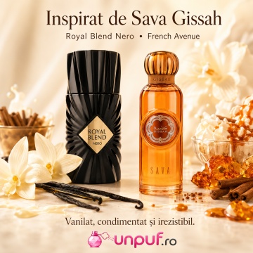 Parfum Arăbesc Unisex Royal Blend Nero French Avenue 100 ml, Extract de Parfum, Inspirat de Gissah Sava, Aromă Oriental Ambrată cu Citrice, Condimente, Șofran, Rășini, Flori Albe, Note Balsamice, Vanilie, Cedru, Ambră și Mosc - Img 8