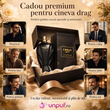 Parfum Arăbesc Urban Man Le Parfum Fragrance World 90 ml, Apă de Parfum Bărbat, Aromă Lemnos Ambrată Modernă cu Bergamotă, Citrice, Piper Roz, Iasomie, Lavandă, Lemn de Santal, Patchouli, Ambră, Cedru și Mosc - Img 7