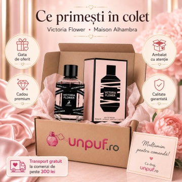 Parfum Arăbesc Victoria Flower Maison Alhambra EDP 100 ml Damă, Inspirat Flowerbomb Viktor & Rolf, Aromă Oriental Florală cu Frezie, Bergamotă, Ceai, Floare de Portocal, Iasomie, Orhidee, Trandafir, Mosc, Paciuli și Vanilie - Img 4