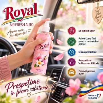 Parfum Auto Concentrat Dolce Flowers, Parfum Ambiental pentru Interior Auto si Casa, Aromă Florală, 100 ml - Img 5