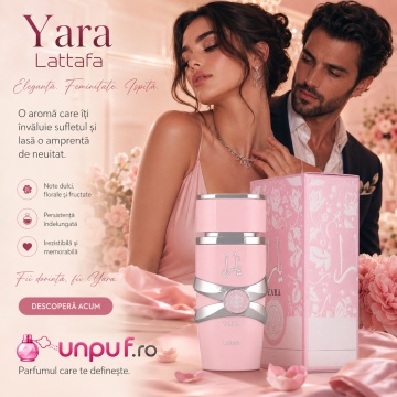 Parfum damă Lattafa Yara, Eau de Parfum 100 ml, aromă dulce florală, vanilie, fructe tropicale, orhidee, mosc, ambră și lemn de santal - Img 4