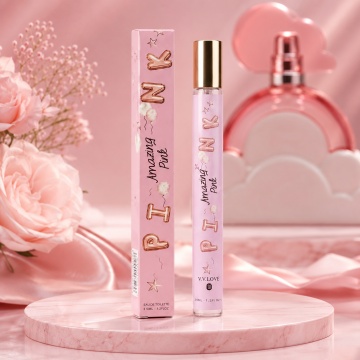 Parfum Damă Pink 35 ml V.V. Love, Inspirat de Cloud Pink Ariana Grande, Aromă Dulce Fructată cu Pitahaya, Fructe de Pădure, Ananas, Apă de Cocos, Orhidee Vanilată, Pralină și Mosc