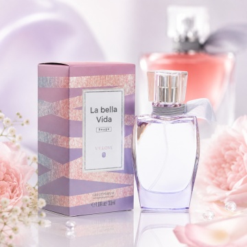 Parfum Damă V.V. Love La Bella Vida Violet Eau de Parfum 30 ml, Inspirat din La Vie Est Belle Lancôme, Aromă Dulce, Florală și Elegantă