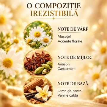 Parfum Dama VV Love Blonde Joy, Eau de Parfum EDP, 30 ml, Persistent, Floral-Condimentat, cu Vanilie si Lemn de Santal, pentru Zi si Seara - Img 3