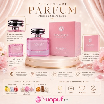 Parfum Femme Pink Pendora Scents 100 ml, Apa De Parfum, Femei - Img 3