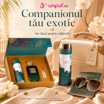 Parfum Khadlaj Island Set Extract Parfum 100 ml + Body Spray 200 ml + Extract Parfum 10 ml - Img 10