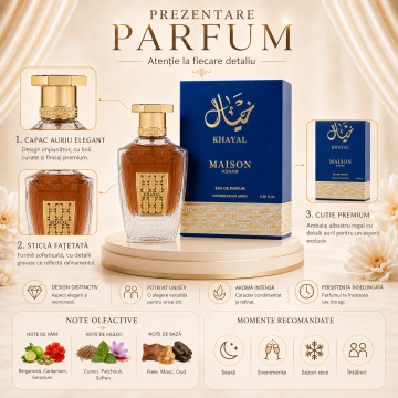 Parfum Khayal Maison Asrar 100 ml, Apa De Parfum, Barbati - Img 5