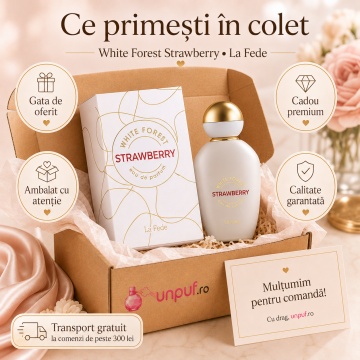 Parfum La Fede White Forest Strawberry 100 ml - Img 4